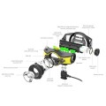 Led Lenser iH11R - 1000 Lumens 320M 100H Headlamp ZL502022 Head Lamp with Replaceable Batteries